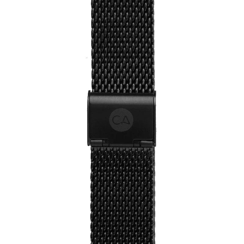 22mm Mesh Black