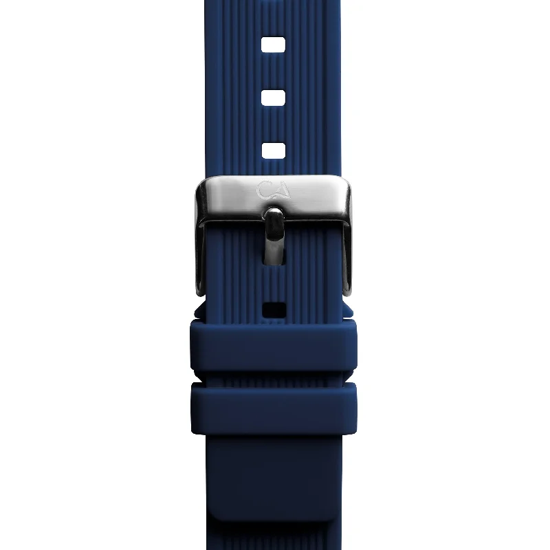 California Watch Co. 20mm Navy Silicone Strap