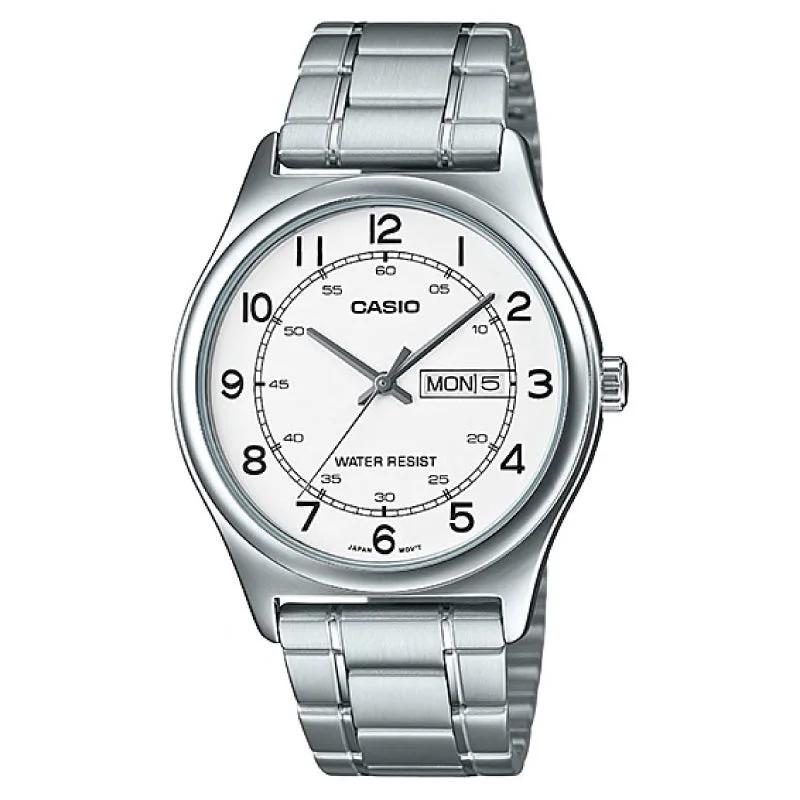 Casio Men's Standard Analog Silver Stainless Steel Band Watch MTPV006D-7B2 MTP-V006D-7B2