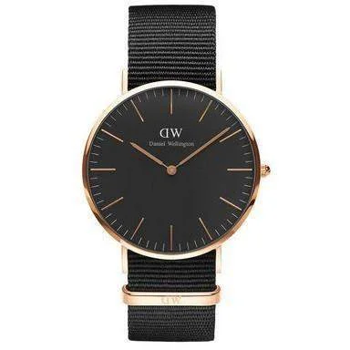 Daniel Wellington Classic Black RG Cornwall 40mm