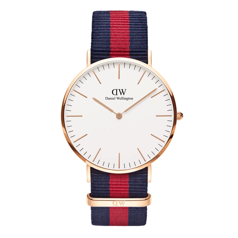 Daniel Wellington Classic Oxford Rose Gold Eggshell White 40mm Watch