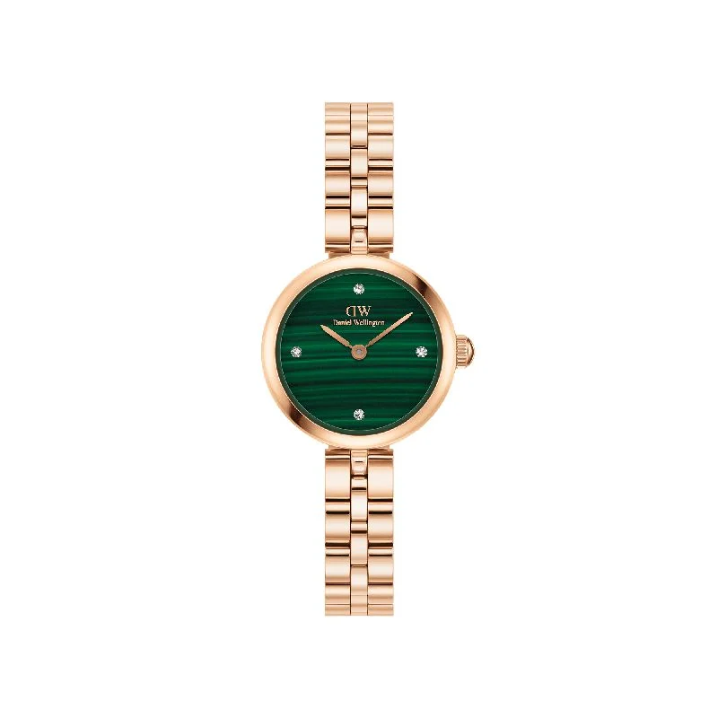 Daniel Wellington Elan Lumine Malachite Rose Gold Watch 22mm