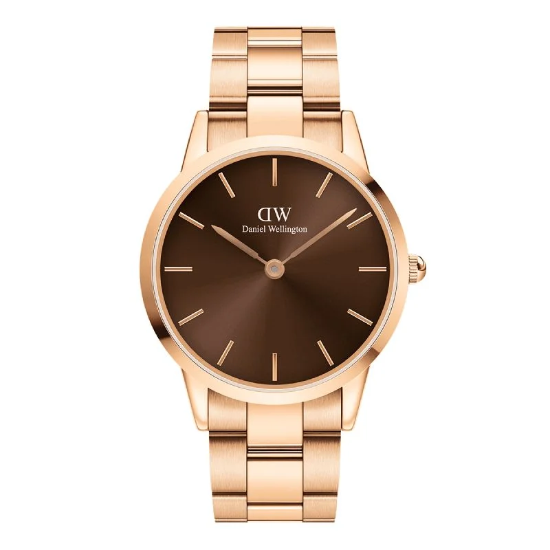 Daniel Wellington Iconic Link Amber Watch 40mm