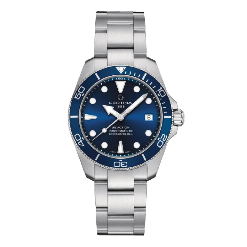 DS Action Diver 38mm - Blue on Bracelet