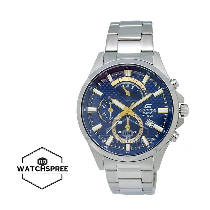 Casio Edifice Chronograph Stainless Steel Band Watch EFV530D-2A