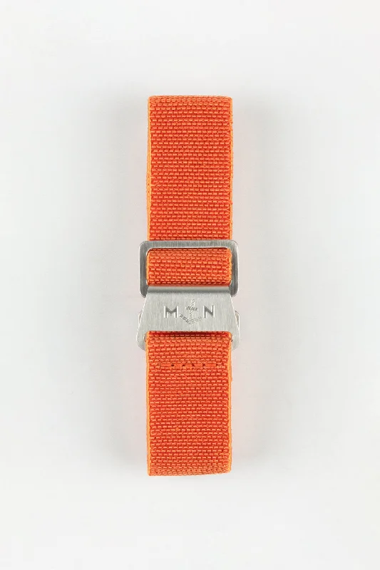 Erika's Originals ORANGE MN™ Strap in FULL ORANGE - BRUSHED Hardware