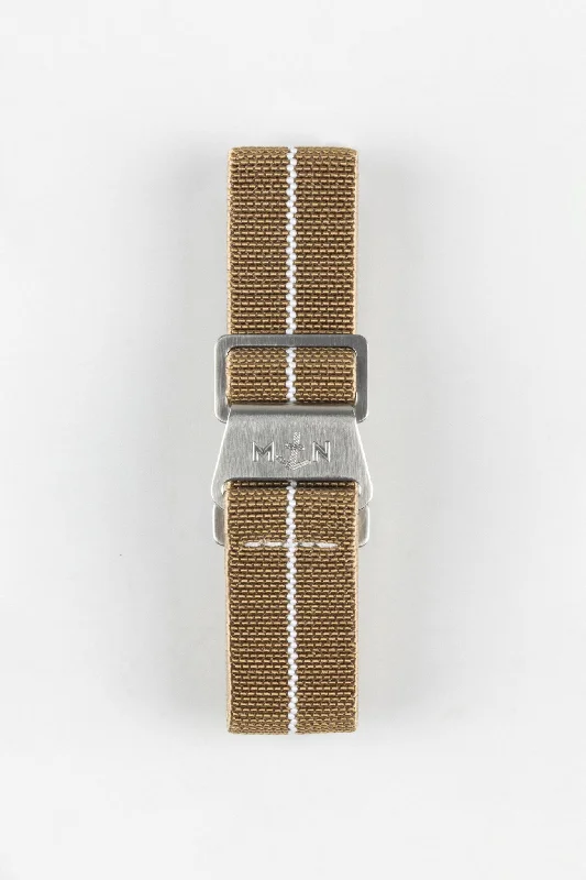 Erika's Originals SAHARA MN™ Watch Strap | White Centerline