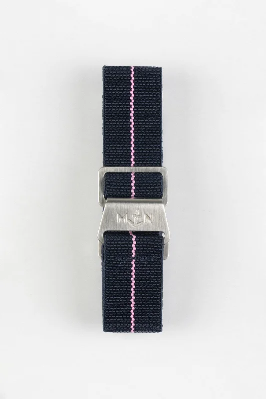 Erika's Originals TRIDENT MN™ Strap with PINK Centerline - BRUSHED Hardware