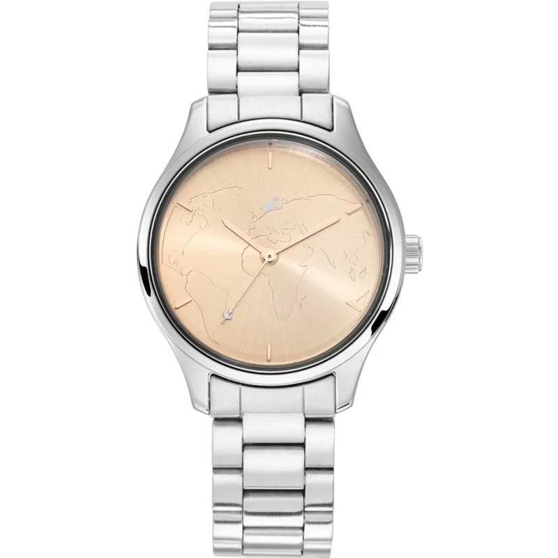 Analog Stainless Steel Women