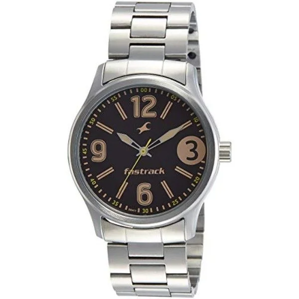 Bare Basics Analog Stainless Steel Men