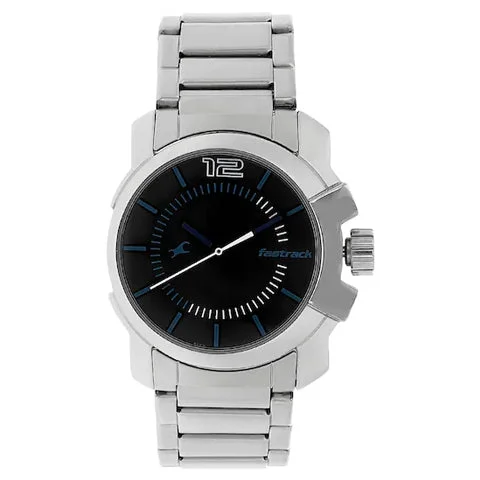 Midnight Analog Stainless Steel Men