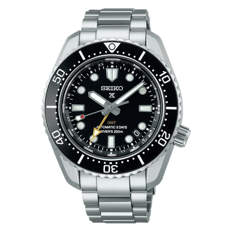 Gents Seiko Prospex GMT Black Dial