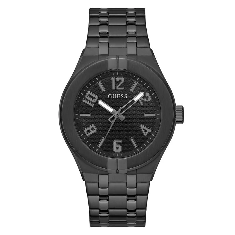 Guess Escape Black Dial Analog Watch