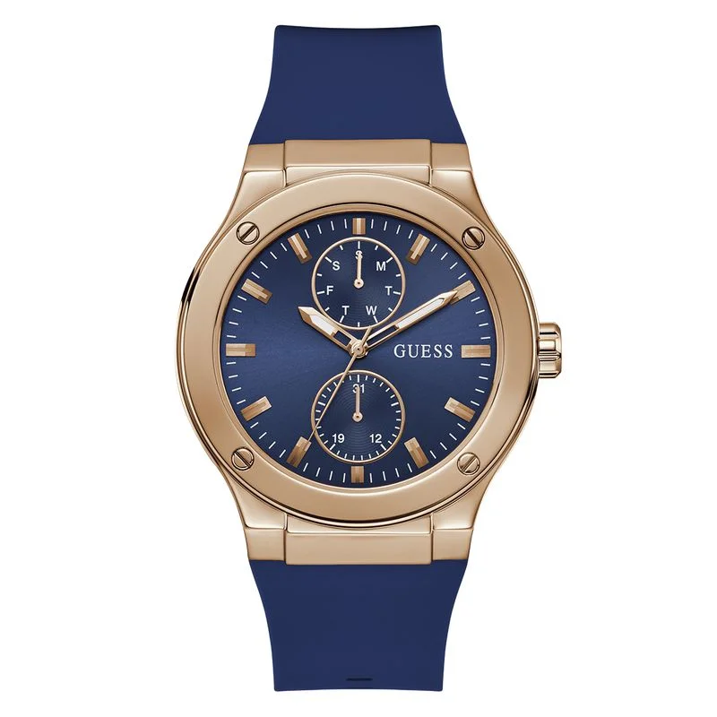 Guess Jet Blue Dial Multifunction Watch