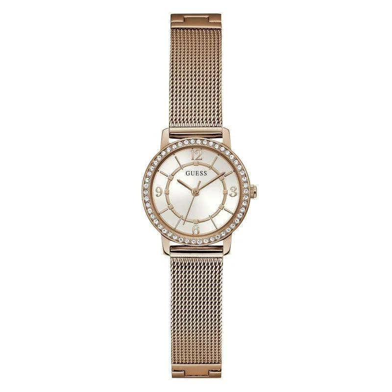 GUESS Ladies Gold Tone Analog Watch GW0534L3