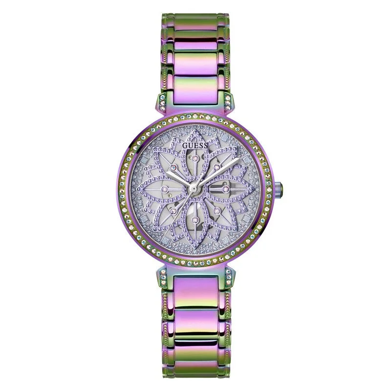 Guess Lily Iridescent Tone Analog Ladies Watch GW0528L4