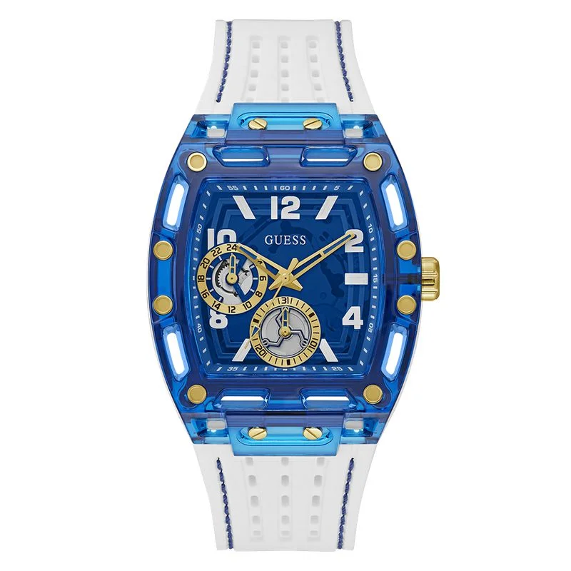 Guess Phoenix Blue Dial Multifunction Watch