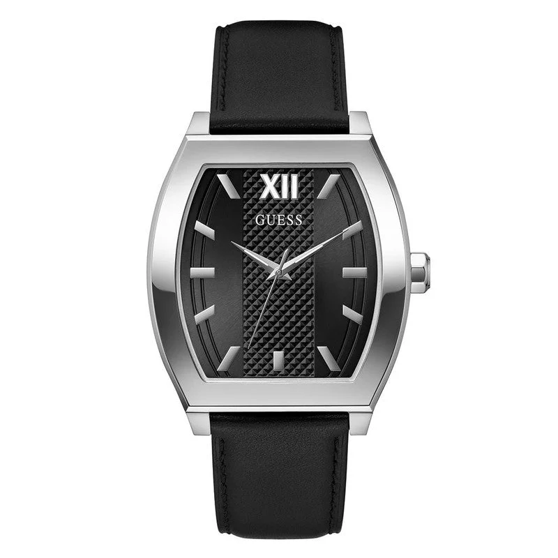 Guess Punctual Black Dial Analog Watch