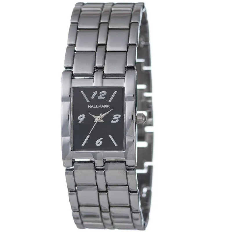 Hallmark Ladies Black Dial