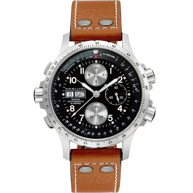 Hamilton Khaki X-Wind Day Date Auto Chrono H77616533