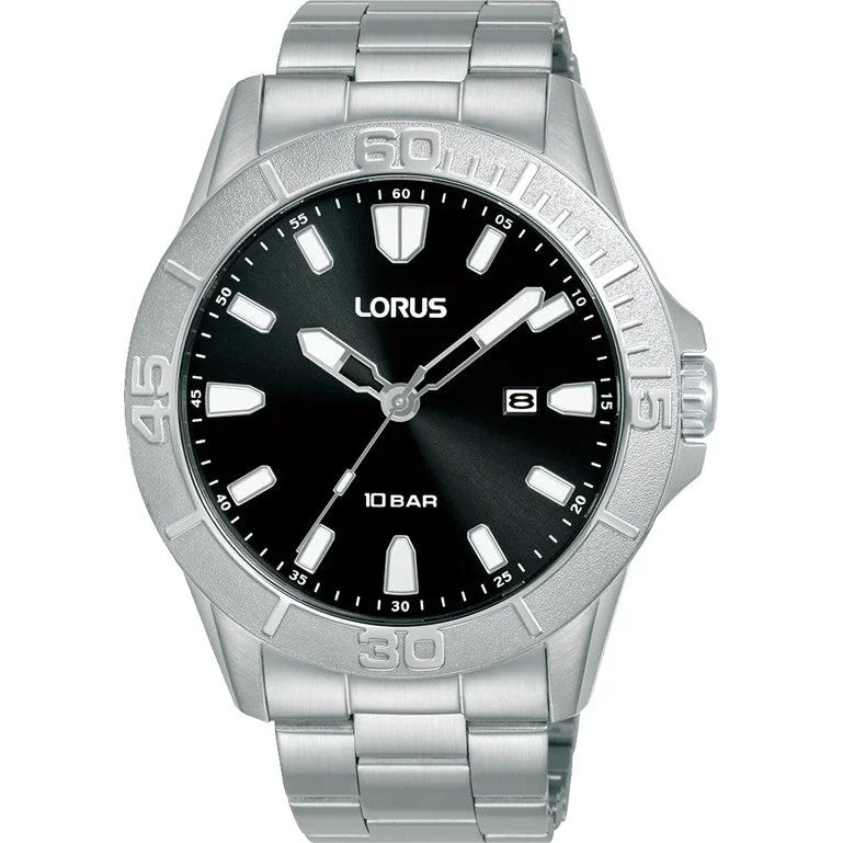 Lorus Gents Silver 3-Hands Watch