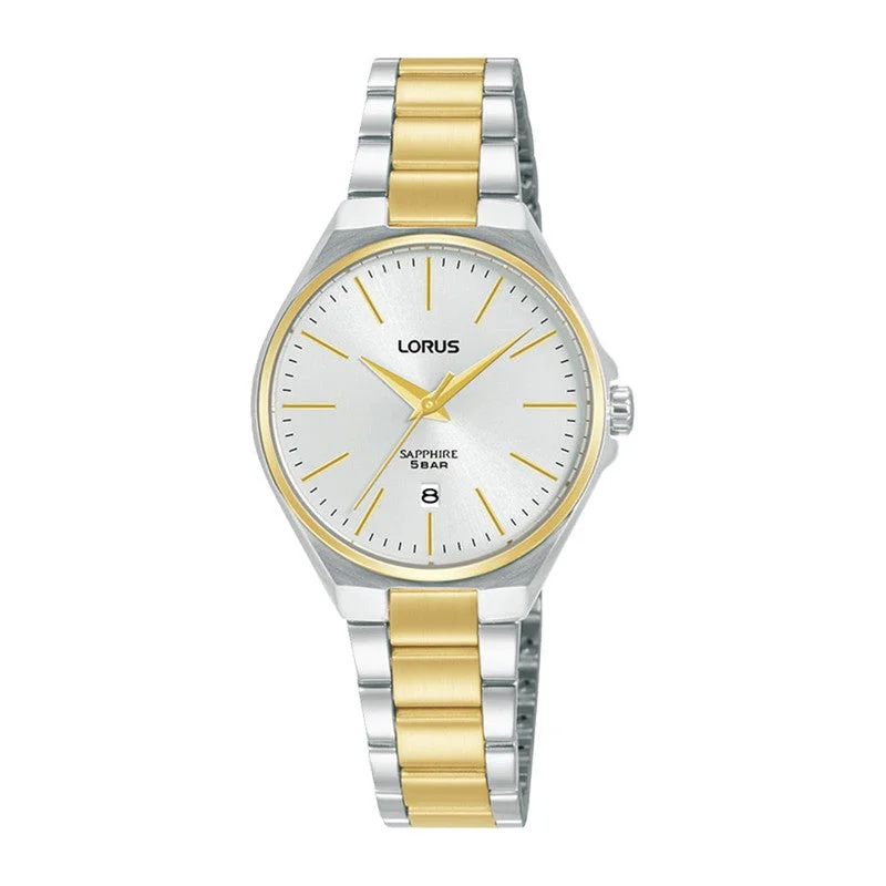 Lorus Ladies Two-Tone 3-Hands Watch