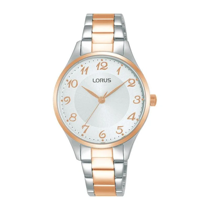 Lorus Ladies White 3 Hands Watch