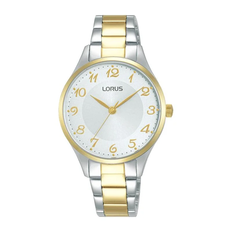 Lorus Ladies White 3 Hands Watch