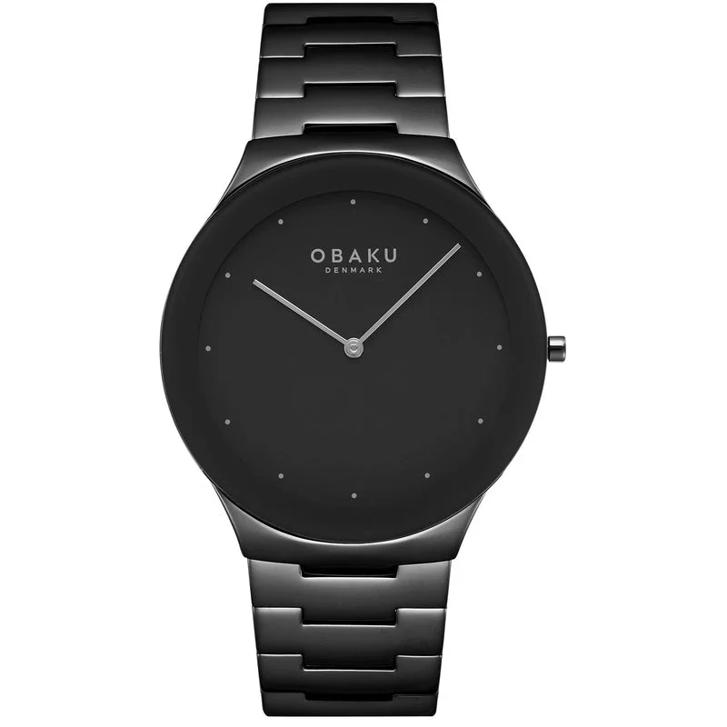 Obaku Gents Spejl Ultra Slim Sapphire V290GXBBSB