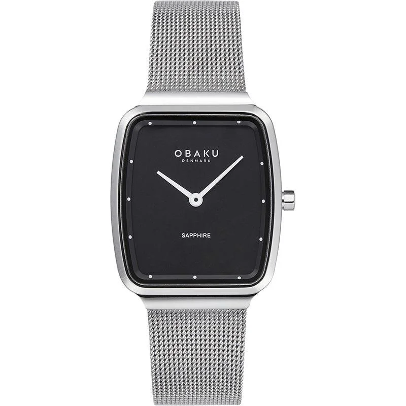 Obaku Tern Lille Black 27mm Watch - V267LXCBMC