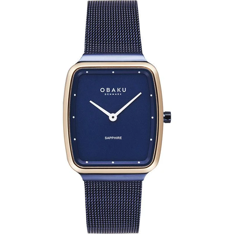 Obaku Tern Lille Ocean Blue 27mm Watch - V267LXSLML