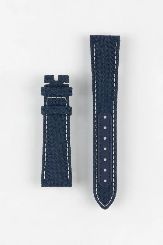 OMEGA CWZ014510 'Silver Snoopy Award' Speedmaster Nylon Watch Strap in BLUE