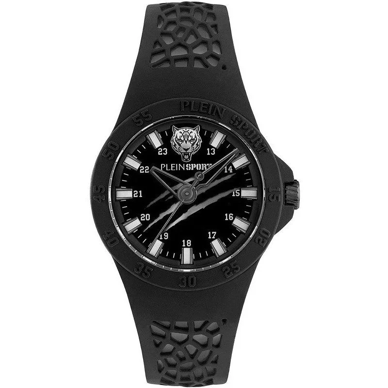 Plein Sport Thunderstorm Black Analog Watch 40mm