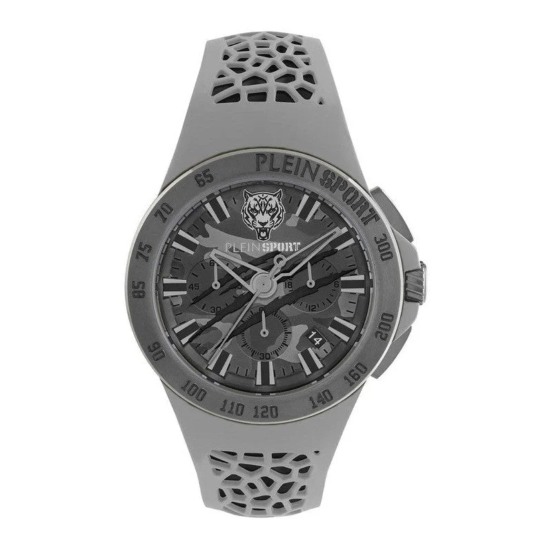 Plein Sport Thunderstorm Grey Chronograph Watch 43mm