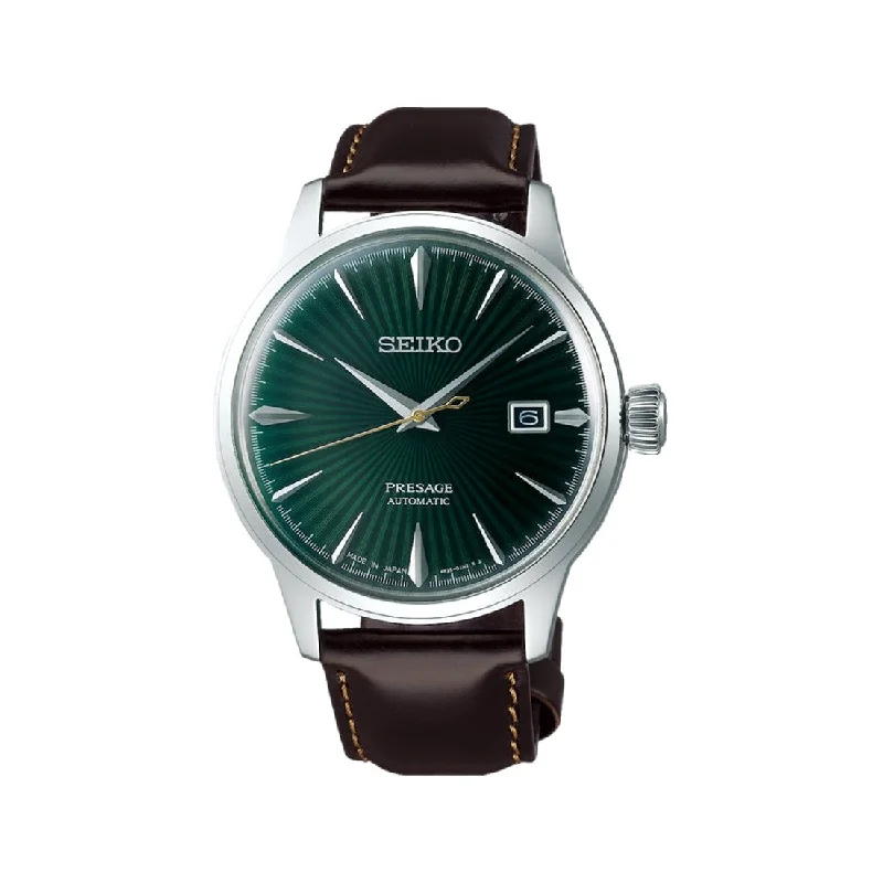 Presage Cocktail Time Green Dial, 40.5mm SRPD37