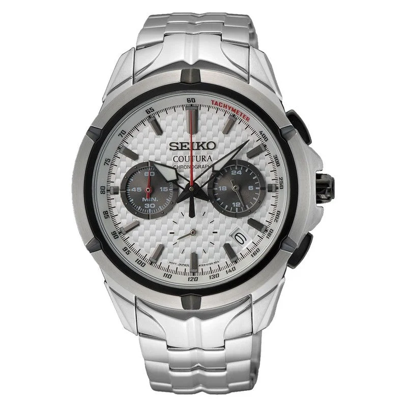 Seiko Coutura Chronograph Motorsport Watch - SSB433P9