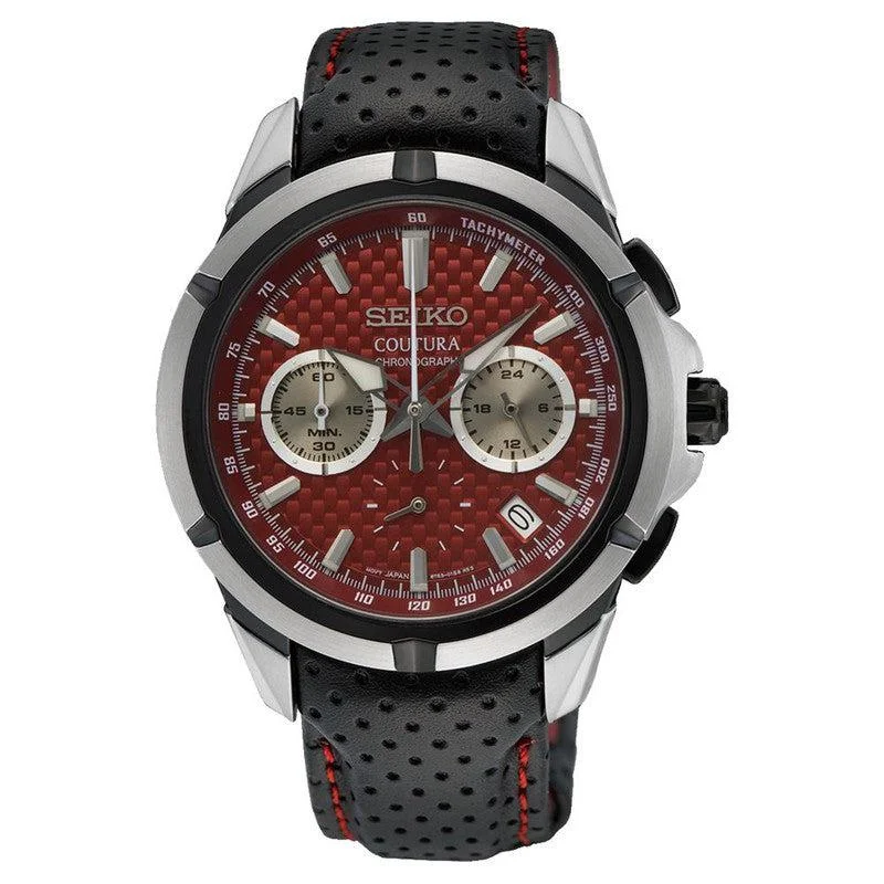 Seiko Coutura Chronograph Motorsport Watch - SSB435P9