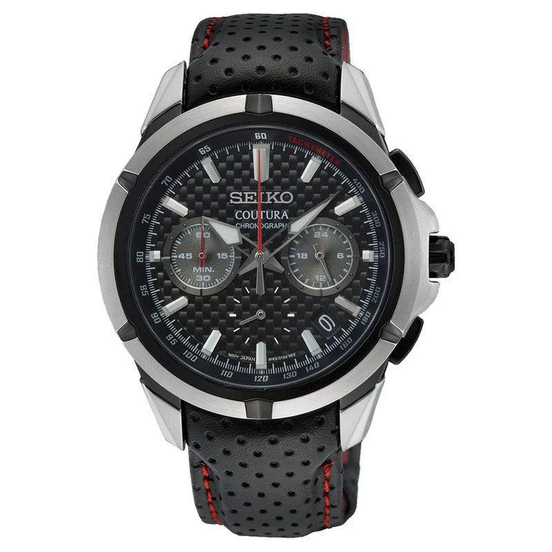 Seiko Coutura Chronograph Motorsport Watch - SSB437P9