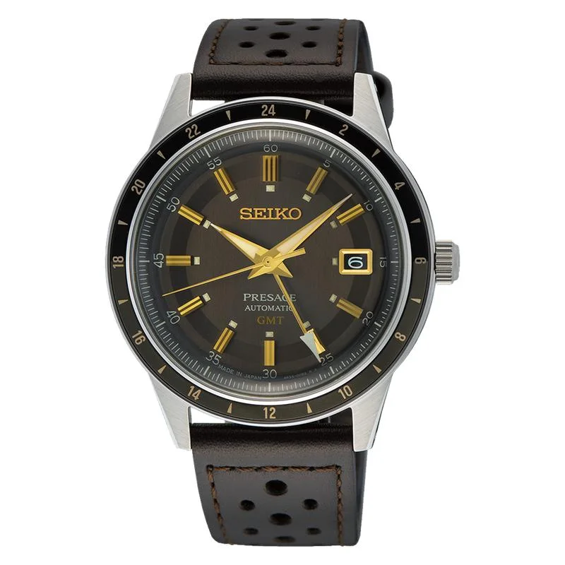 Seiko Presage ‘Fume’ Style 60s Road Trip GMT