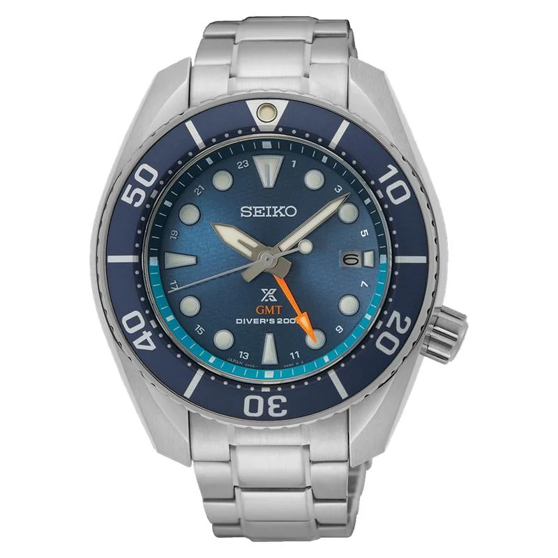 Seiko Prospex Aqua ‘SUMO’ Solar GMT Diver Watch - SFK001J1