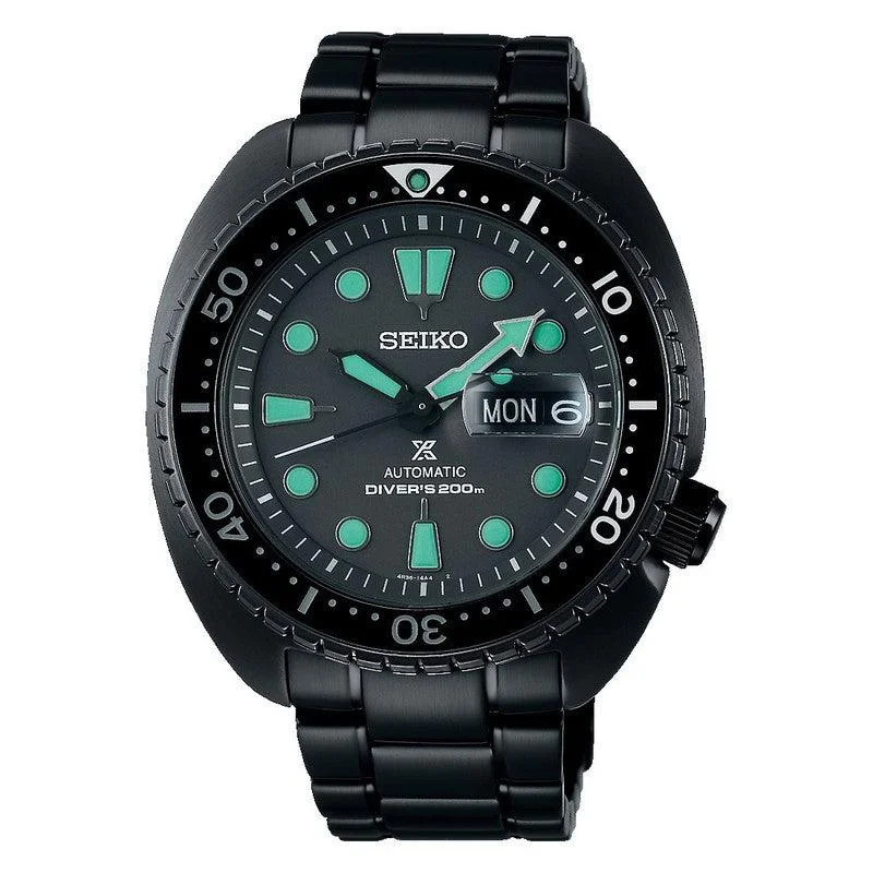 Seiko Prospex Black Series ‘Night Vision’ Turtle Diver - SRPK43K1