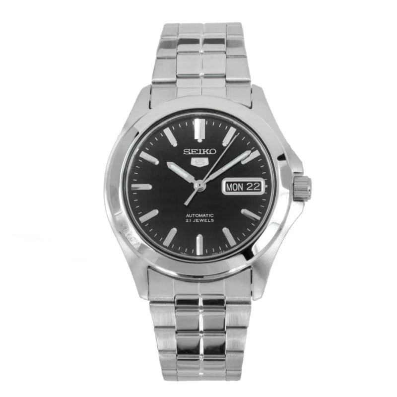 Seiko 5 Automatic Silver Stainless Steel Watch SNKK93K1