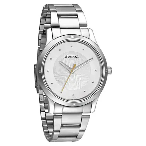 Women Of Steel Analog Stainless Steel Men