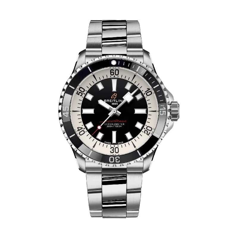 Superocean Automatic 42mm Stainless Steel - Black