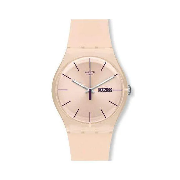 Swatch Originals Rose Rebel Watch