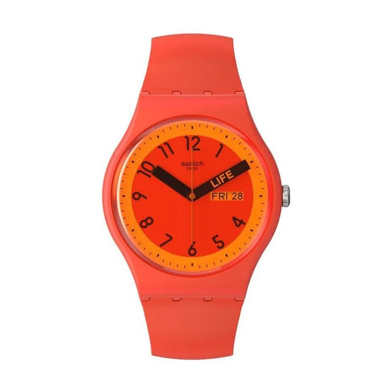 Swatch PROUDLY RED Watch SO29R705