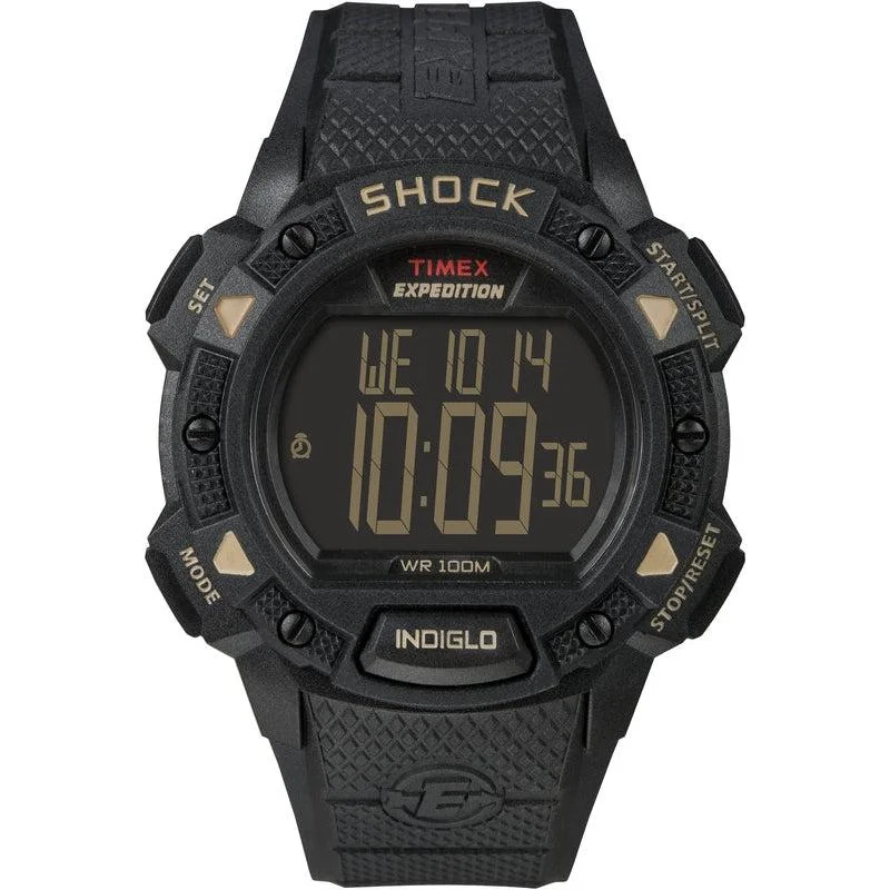 Timex Expedition Digital Shock CAT Resin Strap Watch