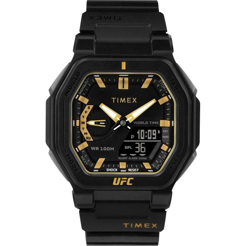 Timex UFC Colossus 45mm Resin Strap Watch