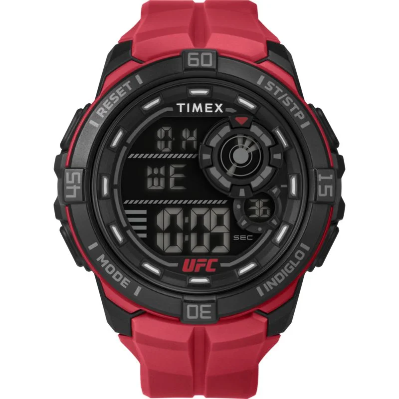 Timex UFC Rush 52mm PU Strap Watch