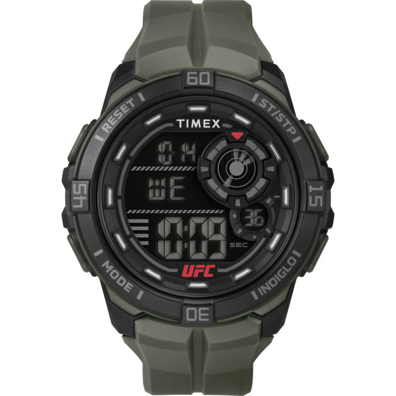 Timex UFC Rush 52mm PU Strap Watch